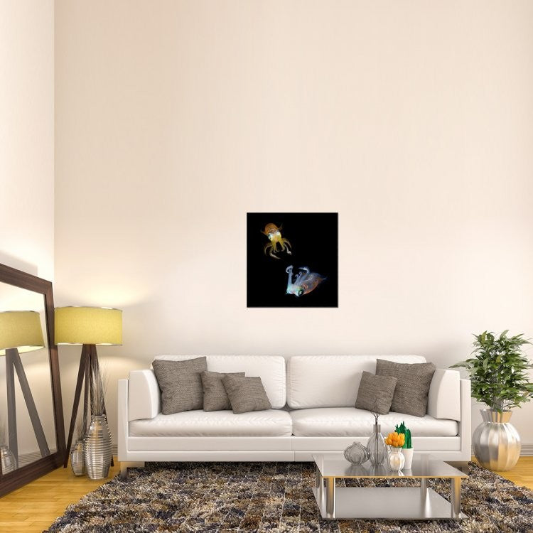 "Sea Jewels" Framed Canvas Giclee by Andrey Narchuk, 30x31"