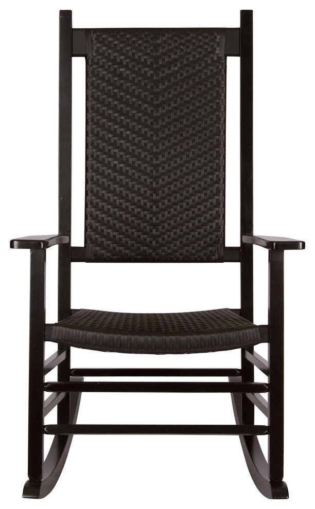 Hampton Porch Rocker, Black