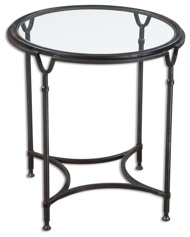 Samson Glass Side Table