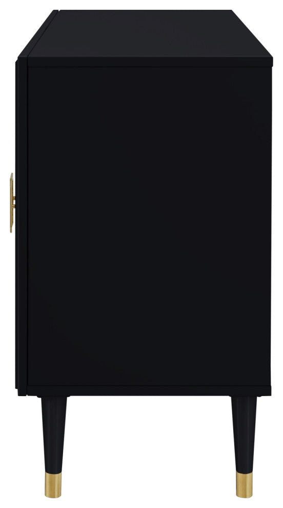 Nohea Sideboard, 2 Doors, Black