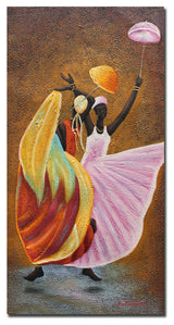 'Dance of Praise' Canvas Art by Antonio