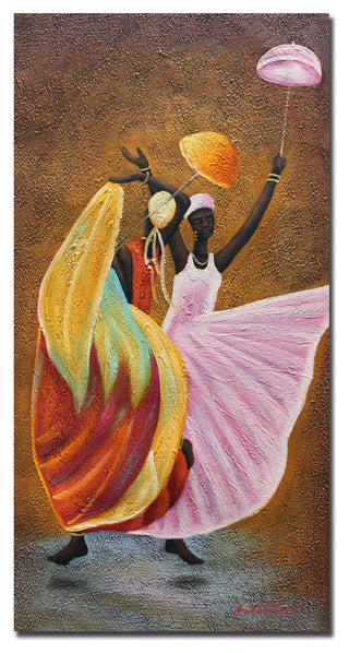 'Dance of Praise' Canvas Art by Antonio