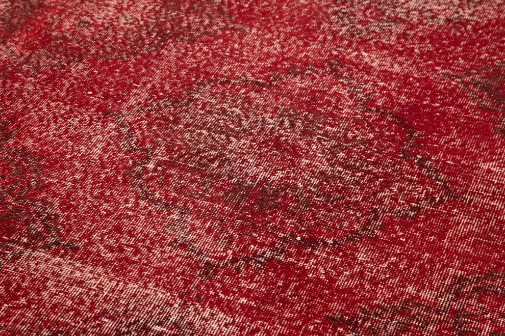Rug N Carpet - Handwoven Turkish 4' 10" x 12' 7" Contemporary Runner Rug