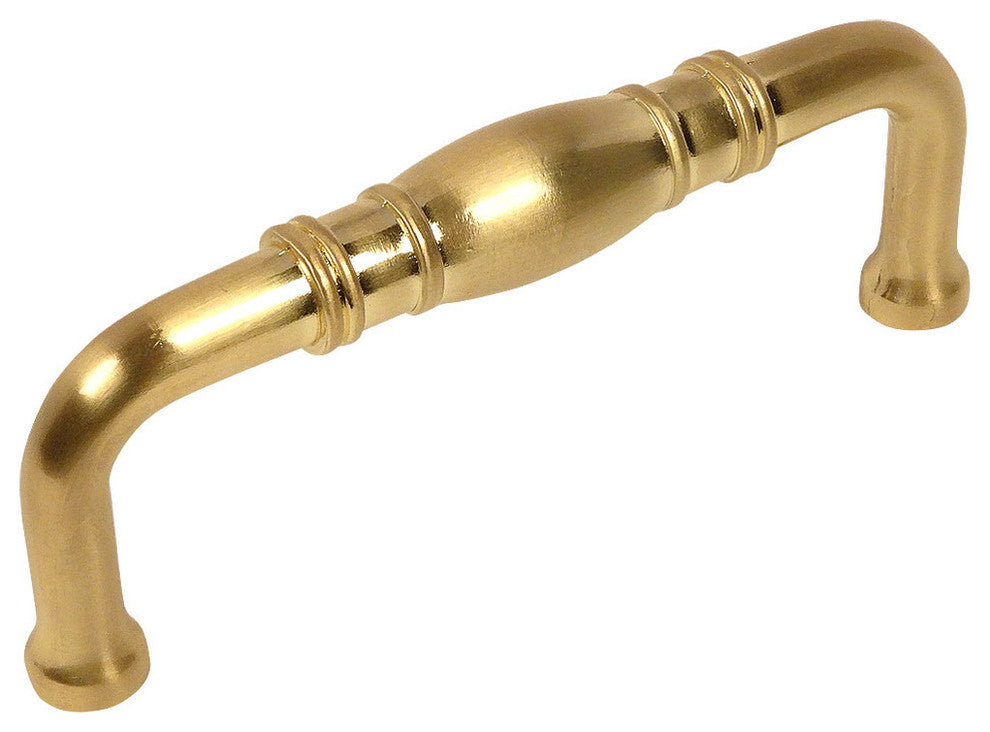 Cosmas 4313BB Brushed Brass Cabinet Pull, Set of 10