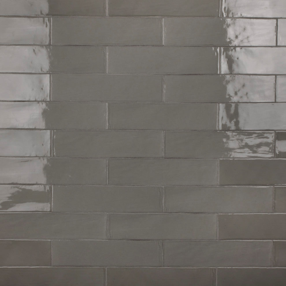 Chester Ceramic Wall Tile, Grey