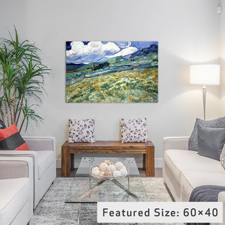 Landscape at Saint-Remy by Vincent van Gogh