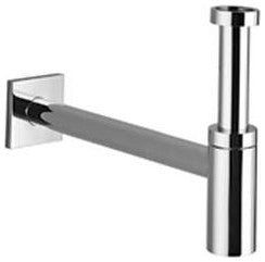 Dornbracht Mem Siphon for Basin, 1 1/4", Platinum Matte