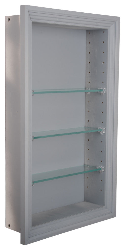 Nashville Recessed Primed Niche 31.5"h x 15.5"w x 3.5"d