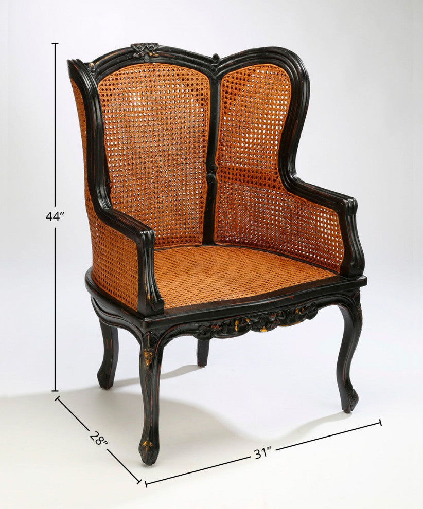 Giovanni Armchair, Black