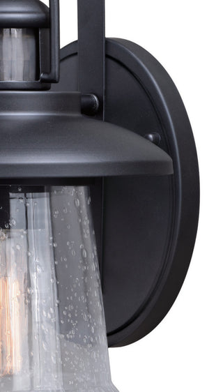 Bridgeport Dualux 8" Outdoor Motion Sensor Wall Light, Oil Rubbed Bronze