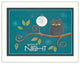 "Good Night" By Tonya Crawford, Printed Wall Art, Ready To Hang, White Frame