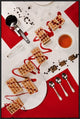 Suprematic Meal: Viennese Waffles, 24"x36"