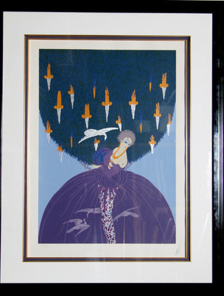 Erte, Freedom And Captivity, Serigraph