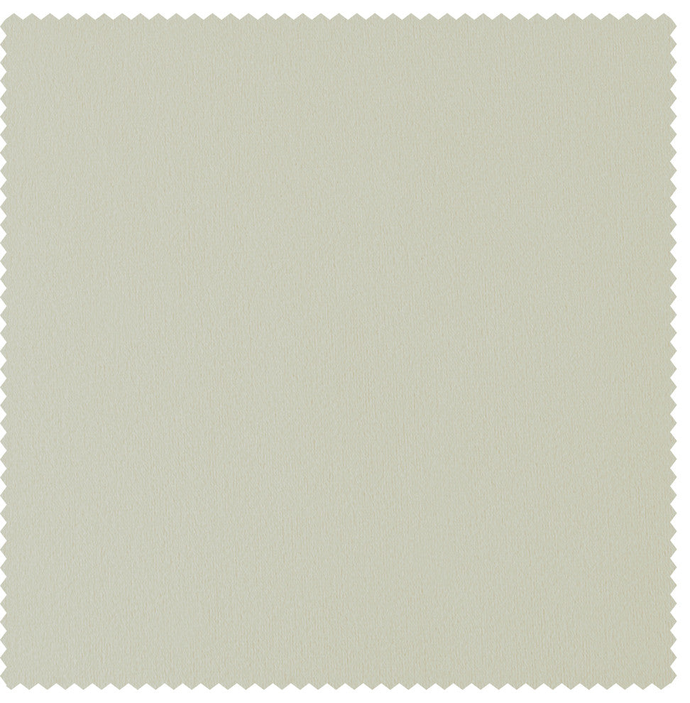 Signature Warm Off White Doublewide Blackout Velvet Curtain Panel, 100x108