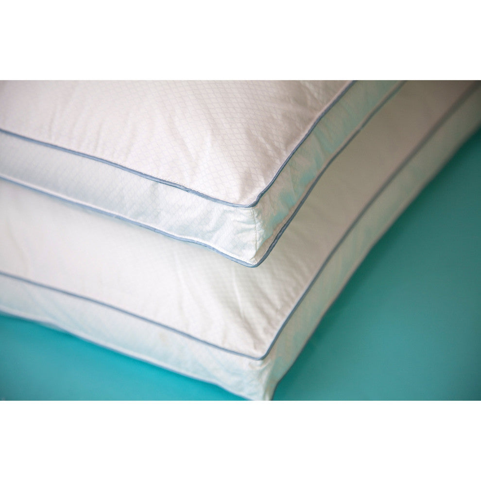Climate Cool Down-Alternative Gusseted Pillow, Standard