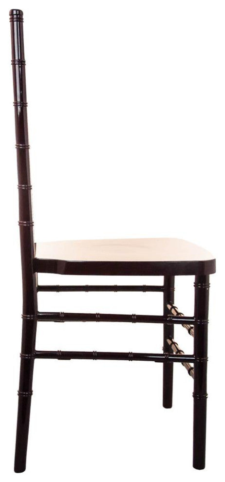 Advantage Resin Chiavari Chair, Mahogany