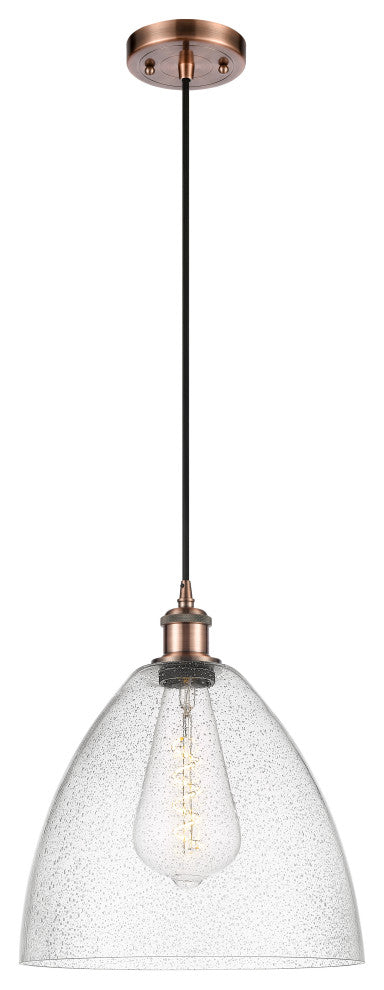 Innovations 516-1P-AC-GBD-124-LED 1 Light Pendant, Antique Copper