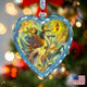 Hand Painted Scenic Glass Ornament Limited Edition Christmas Night