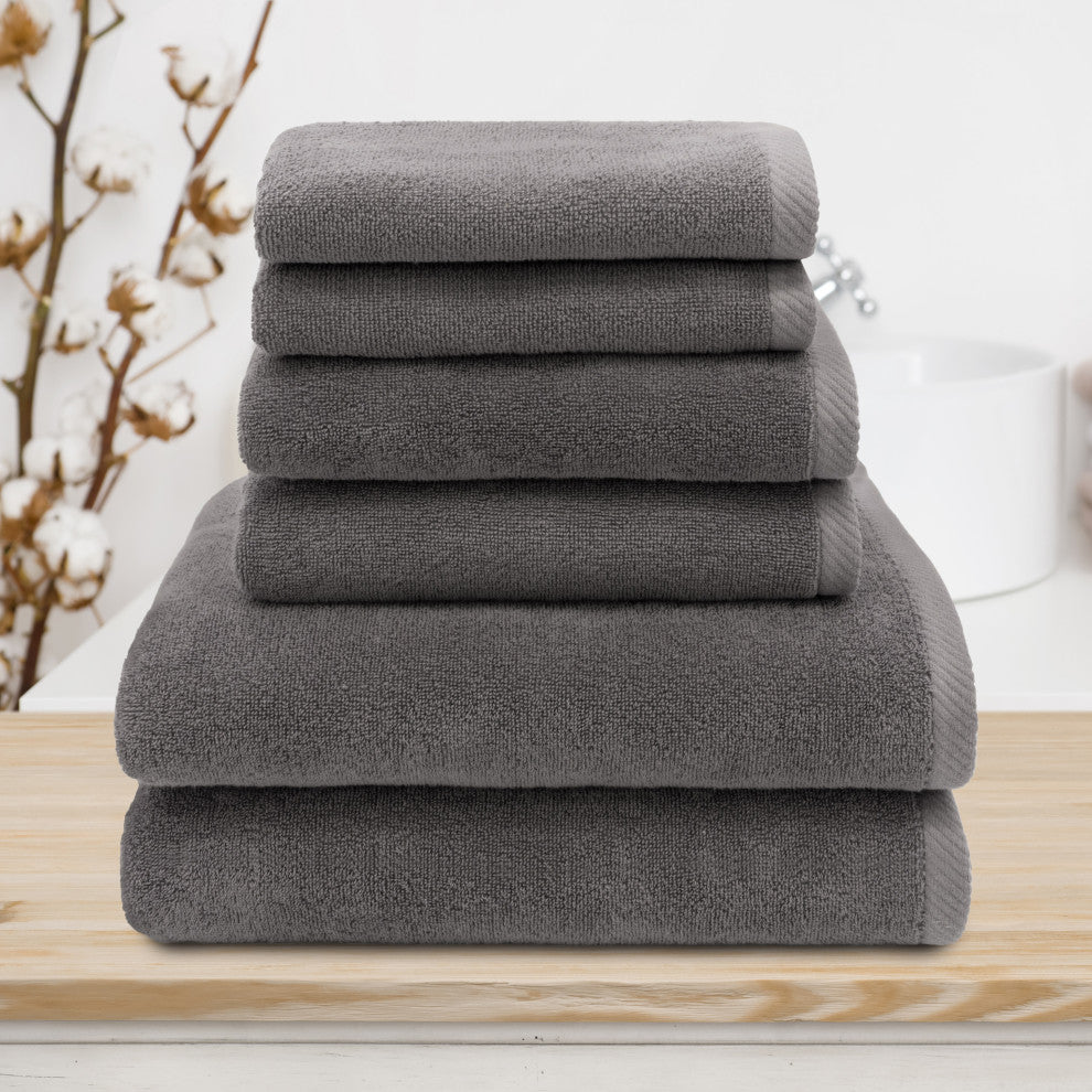 Linum Home Textiles 100% Turkish Cotton Ediree 6 Piece Towel Set