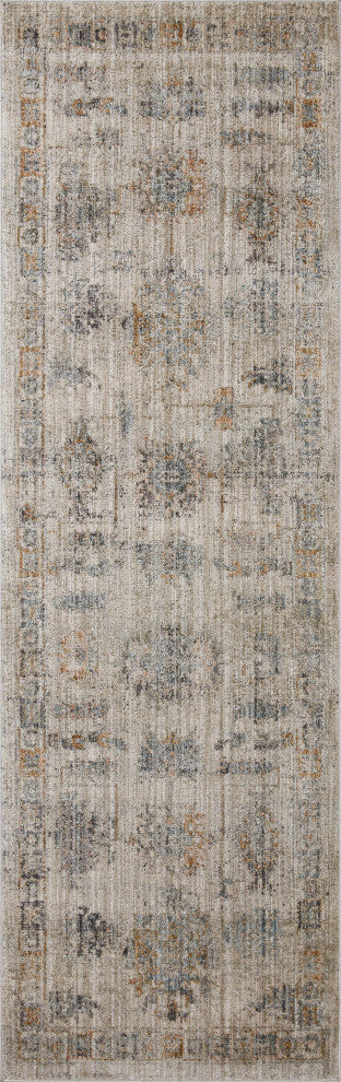 Jean Stoffer x Loloi Katherine Pebble / Ocean 11'-6" x 15'-7" Area Rug