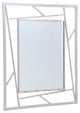39" X 6" X 47" Glass Stainless Mirror