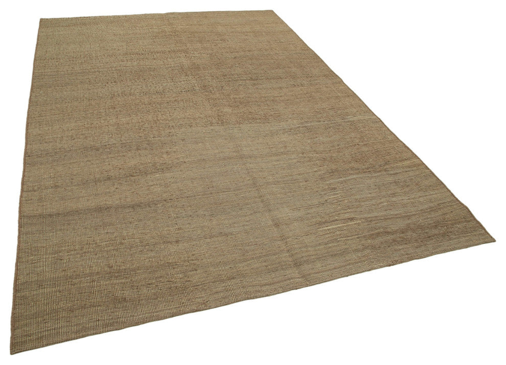 Rug N Carpet - Hand-knotted Oriental 6' 6'' x 9' 7'' Flatweave Wool Kilim Rug