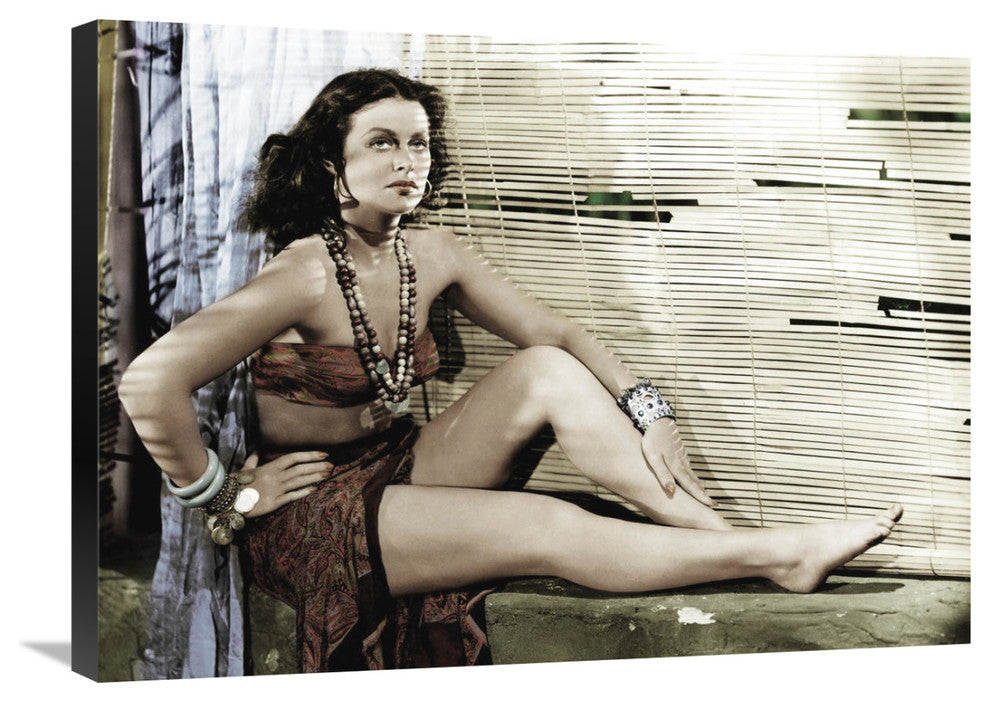 "Hedy Lamarr" Stretched Canvas Giclee by Hollywood Photo Archive, 30x22"
