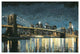 "Bright City Lights Blue I" Digital Paper Print by James Wiens, 50"x34"