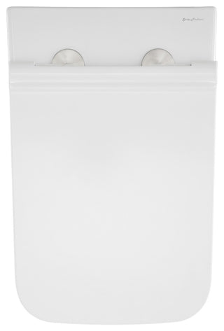Carre Back-To-Wall Square Toilet Bowl