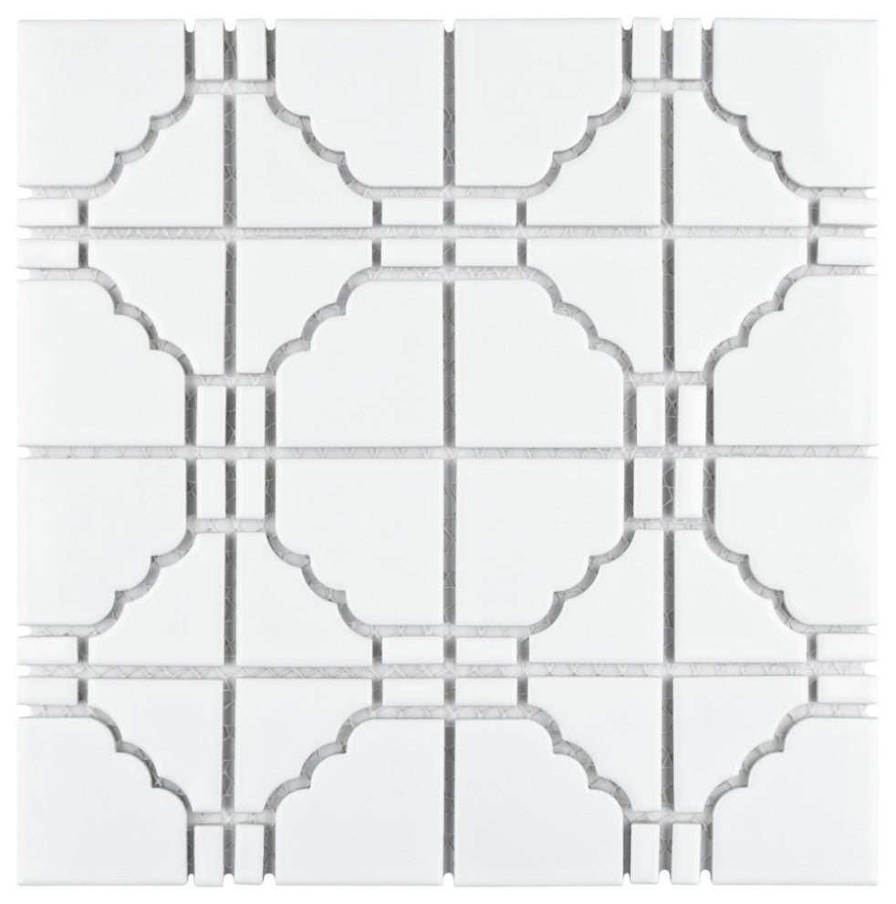 Osaka Glossy White Porcelain Floor and Wall Tile