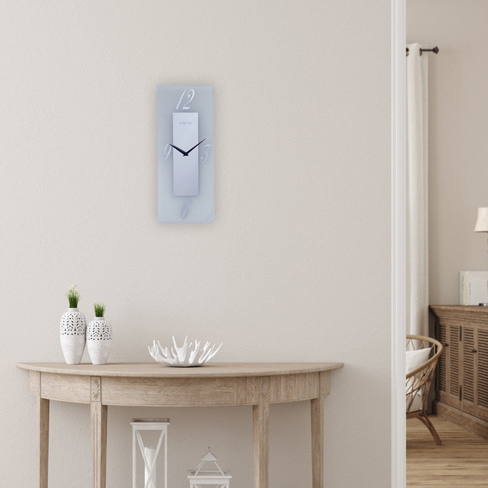 Dali, Frosted Glass Wall Clock, Rectangular