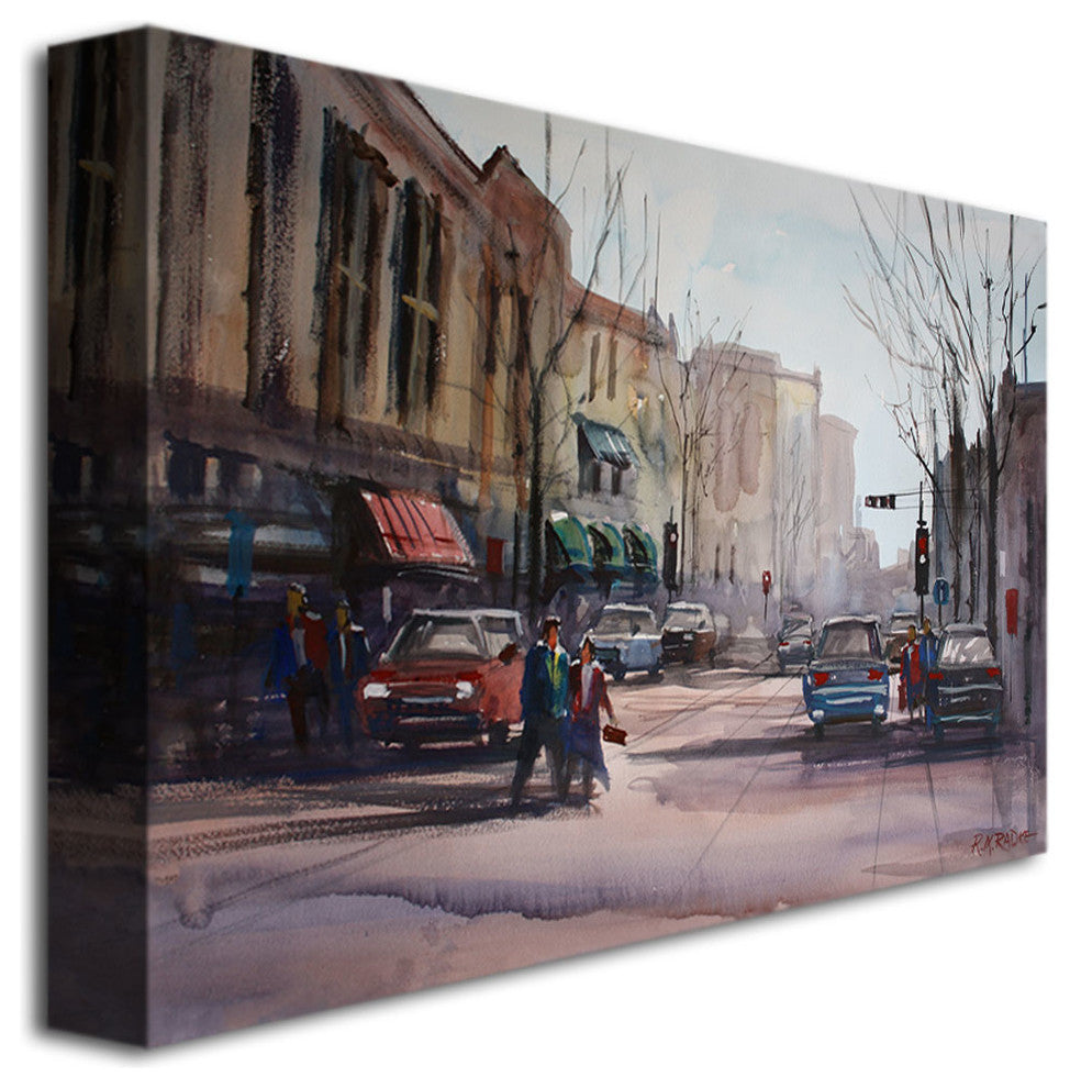 ''Another Day in Fond du Lac'' Canvas Art by Ryan Radke