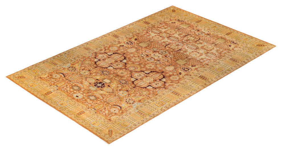 Mogul, One-of-a-Kind Hand-Knotted Area Rug Brown, 9' 10" x 16' 6"