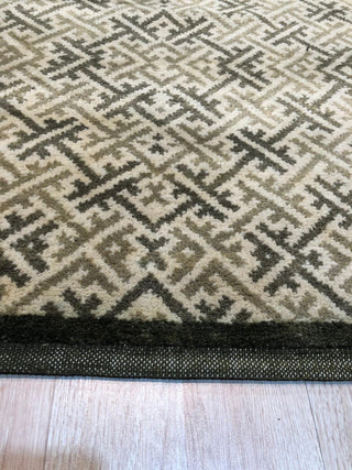 Green Transitional All Over Ningxia Area Rug
