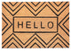 Calloway Mills Chevron Hello Doormat, 36x72