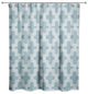 Moroccan Tile Shower Curtain, Teal