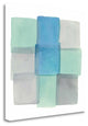 "Overlap I" By Mike Schick, Giclee Print on Gallery Wrap Canvas, Ready to Hang