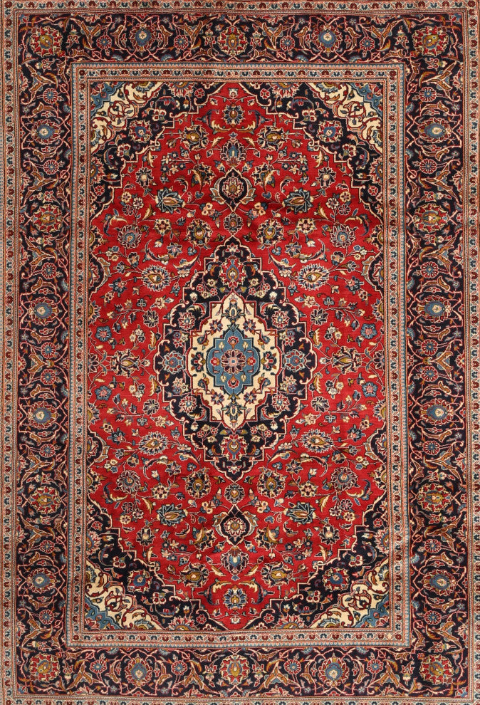 Ahgly Company Indoor Rectangle Traditional Area Rugs, 7' x 9'