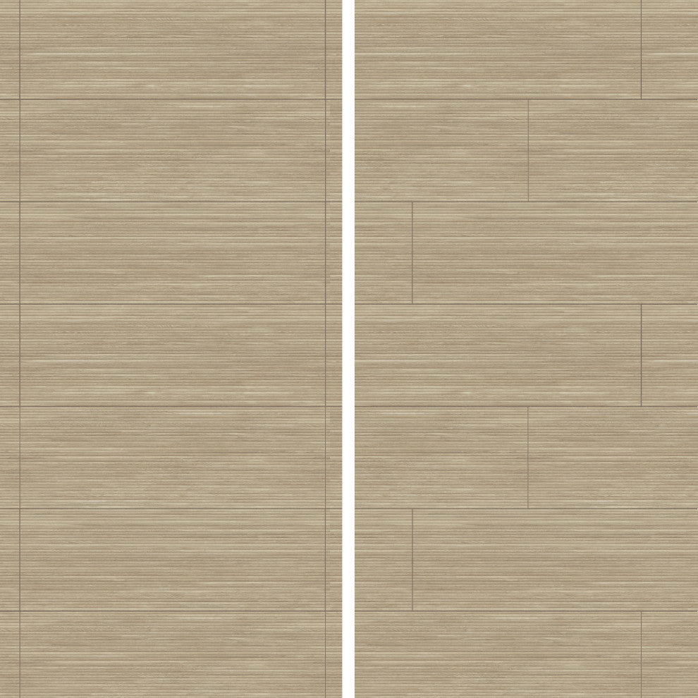Larchwood Alder Fluted Ceramic Wall Tile
