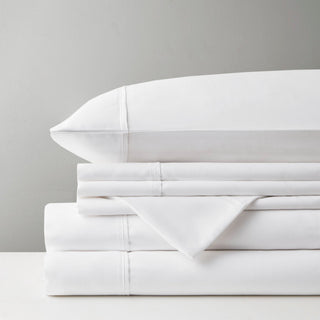 Madison Park 800 Thread Count Cotton-Blend Sateen 6-Piece Sheet Set, White