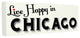 Live Happy In Chicago Red Heart Typography Canvas Wall Art, 13"x30"