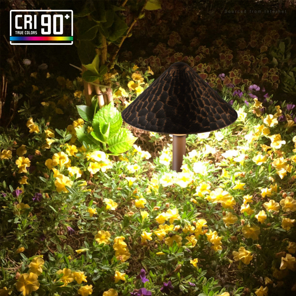 LEONLITE 12-Pack 12V LED 3W LED Landscape Lights, 3000K Warm White