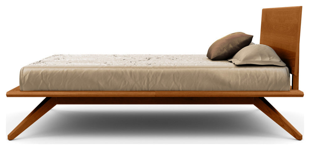 Copeland Astrid Bed With 1 Headboard Panel, Autumn Cherry, King