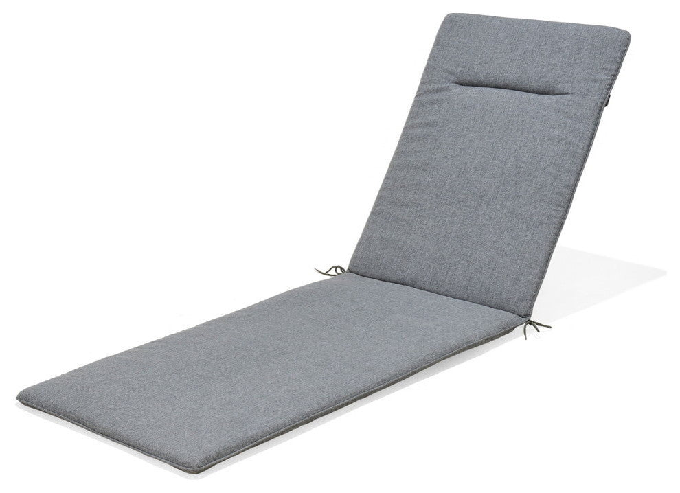 Amazonia Nieuw Patio Lounger with Gray Cushion