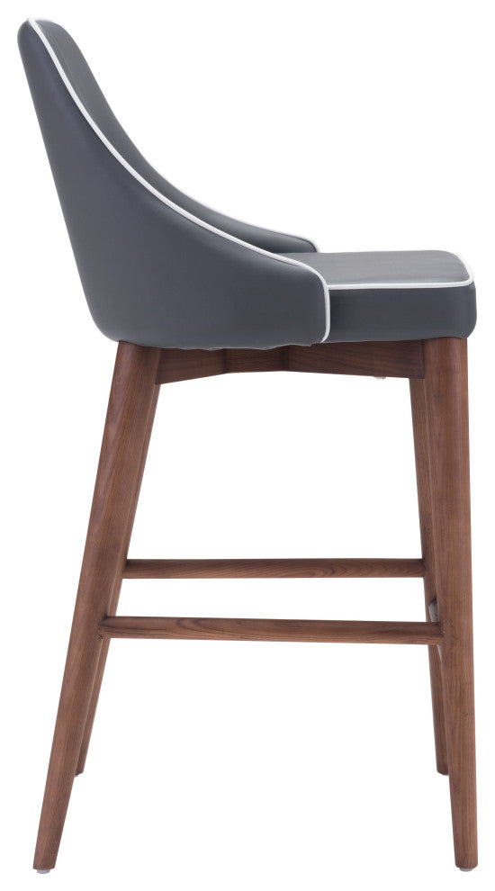 Moor Counter Chair Dark Gray