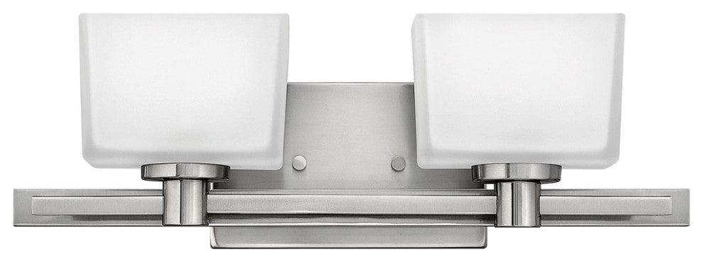 Hinkley Taylor Two Light Vanity, Brushed Nickel