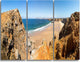 "Rocky Bay Portugal Panorama" Metal Wall Art, 3 Panels, 36"x28"