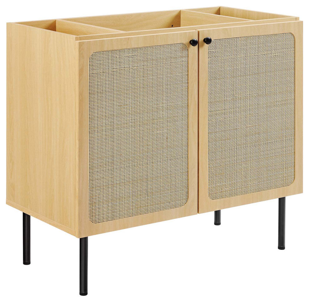 Chaucer 36" Bathroom Vanity Cabinet (Sink Basin Not Included) - Oak