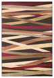 Surya Riley RLY-5057 7'10"x10'10" Rug, Burgundy/Brown/Wheat/Olive/Camel/Gray