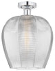 Innovations 616-1F-PC-G462-12 1 Light Semi-Flush Mount, Polished Chrome